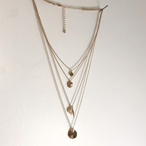 4 layer chain necklace